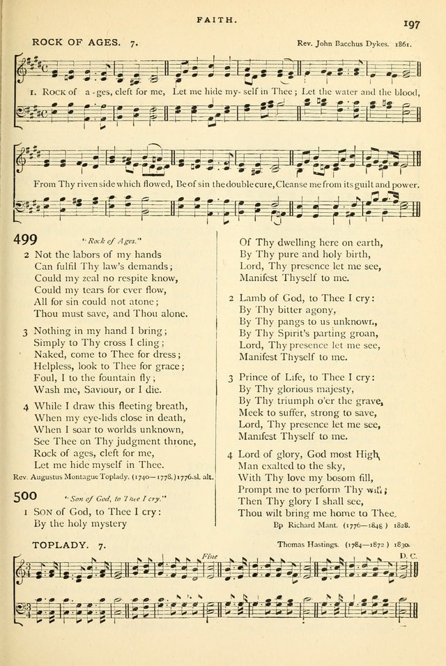 Hymns and Songs of Praise for Public and Social Worship page 199