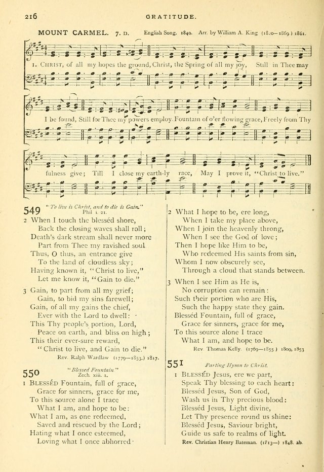 Hymns and Songs of Praise for Public and Social Worship page 220