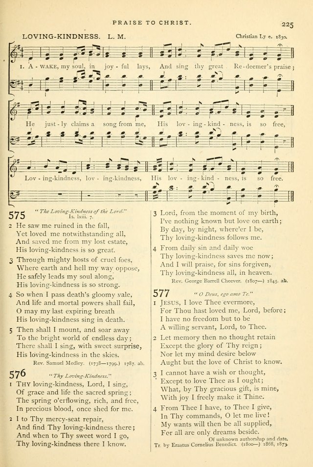 Hymns and Songs of Praise for Public and Social Worship page 229