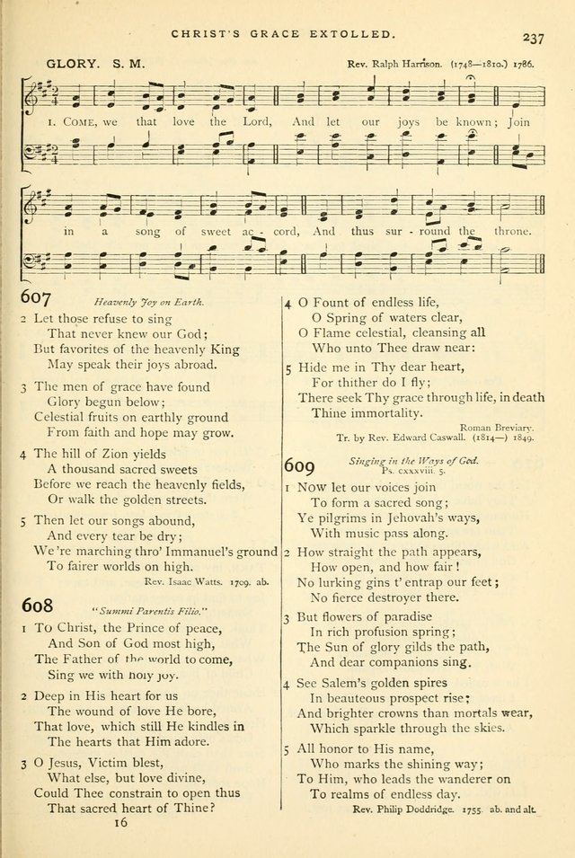 Hymns and Songs of Praise for Public and Social Worship page 241