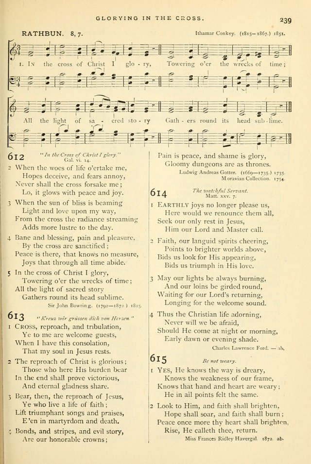 Hymns and Songs of Praise for Public and Social Worship page 243