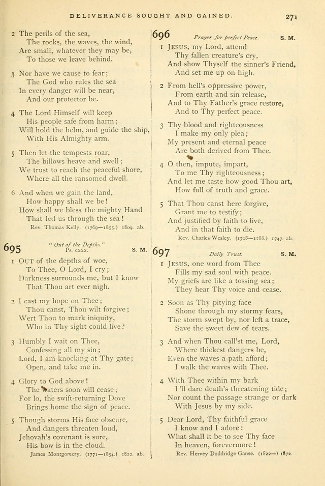 Hymns and Songs of Praise for Public and Social Worship page 275