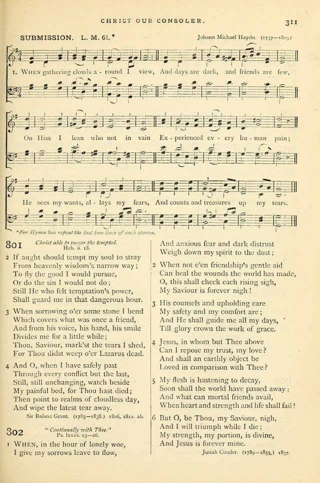Hymns and Songs of Praise for Public and Social Worship page 317