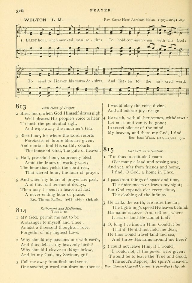 Hymns and Songs of Praise for Public and Social Worship page 322