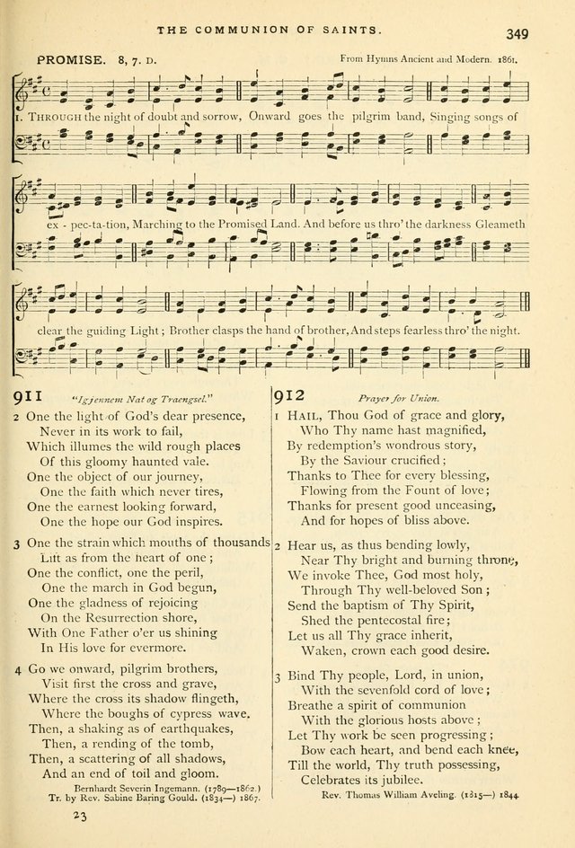 Hymns and Songs of Praise for Public and Social Worship page 355