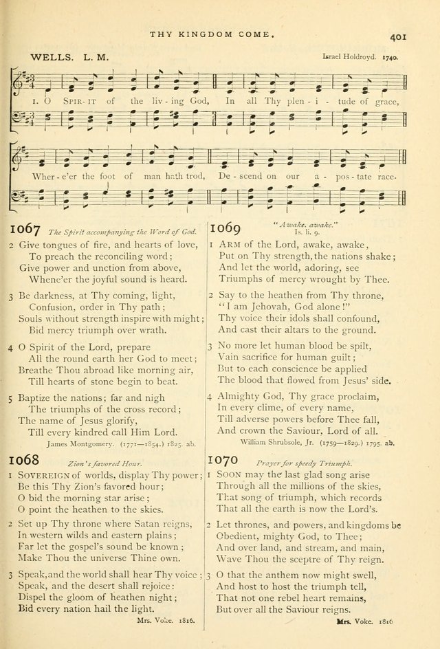 Hymns and Songs of Praise for Public and Social Worship page 409