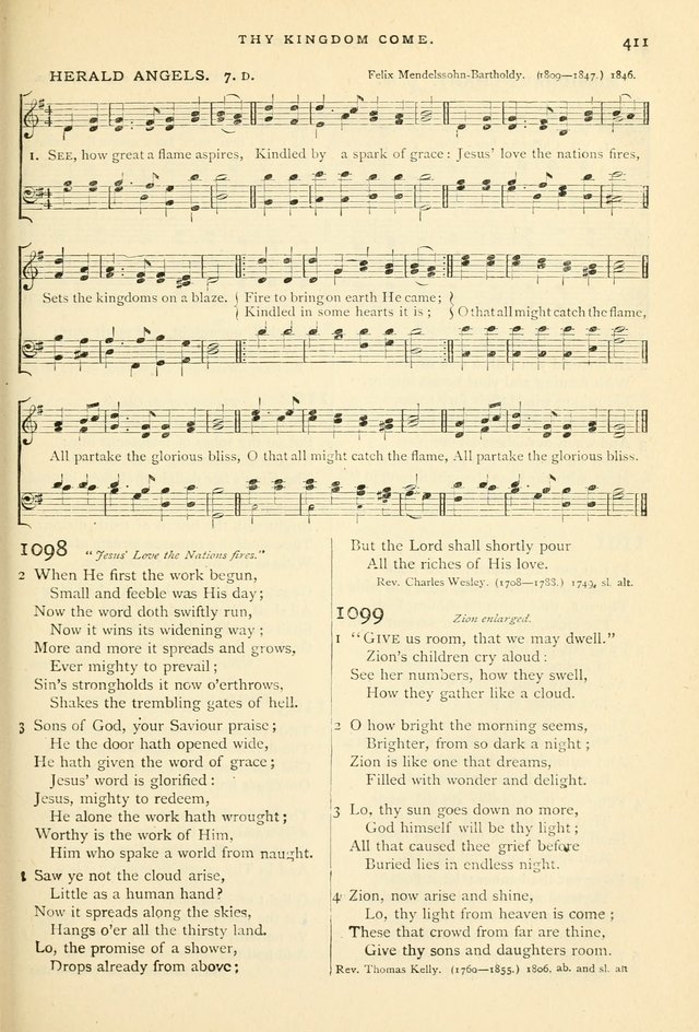Hymns and Songs of Praise for Public and Social Worship page 419
