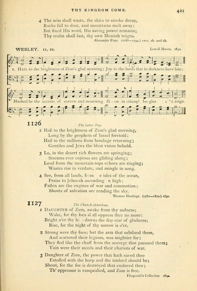 Hymns and Songs of Praise for Public and Social Worship page 429