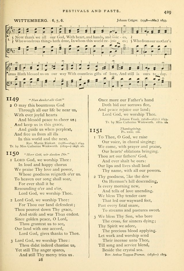 Hymns and Songs of Praise for Public and Social Worship page 437