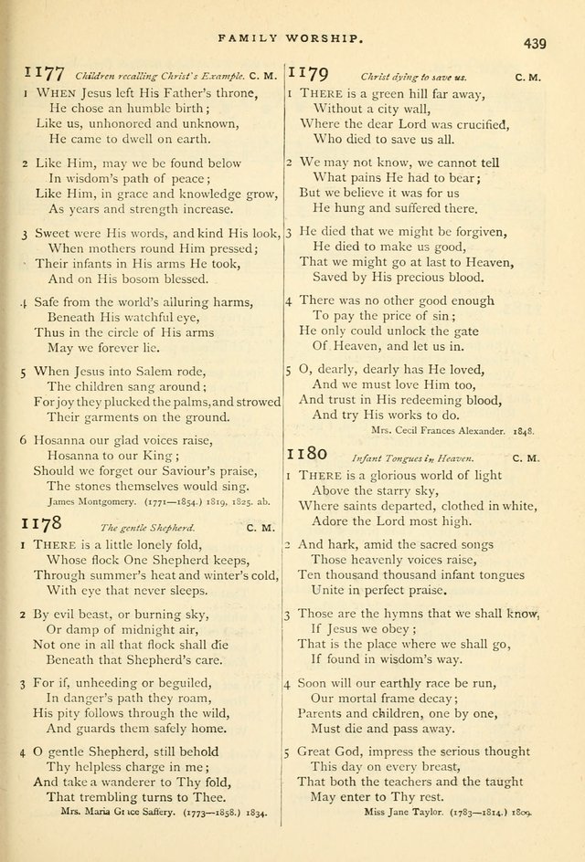 Hymns and Songs of Praise for Public and Social Worship page 447