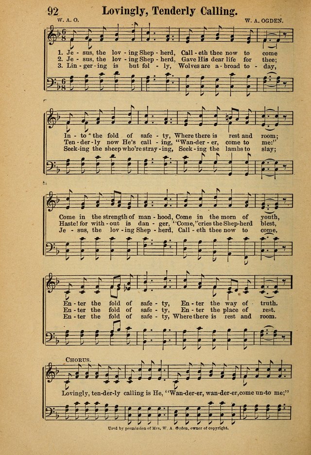 Hymns and Spiritual Songs page 92
