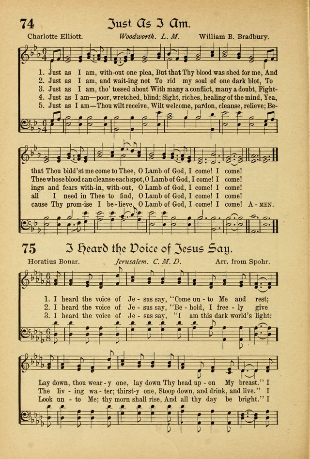 Hymns and Sacred Songs page 61