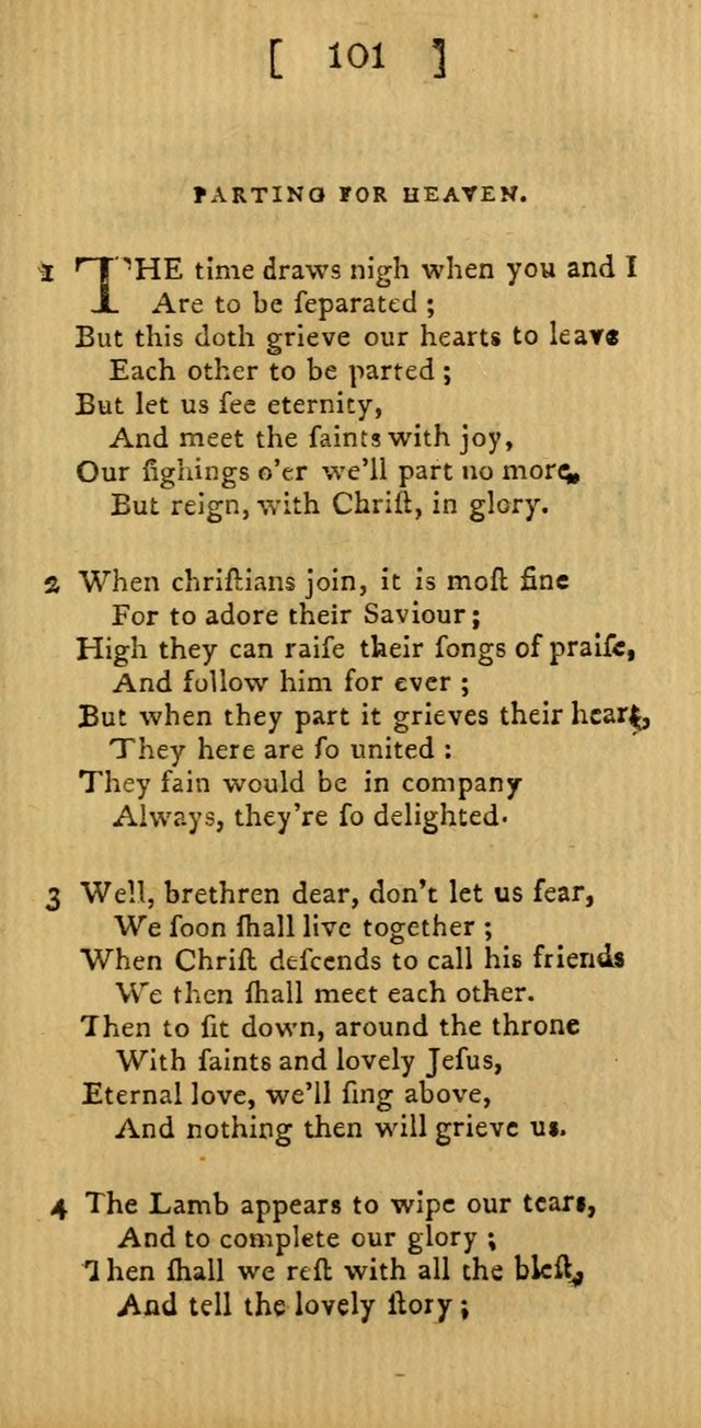 Hymns and Spiritual Songs for the use of Christians page 108