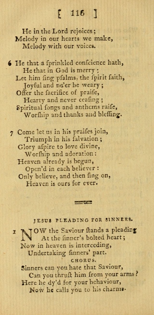Hymns and Spiritual Songs for the use of Christians page 123