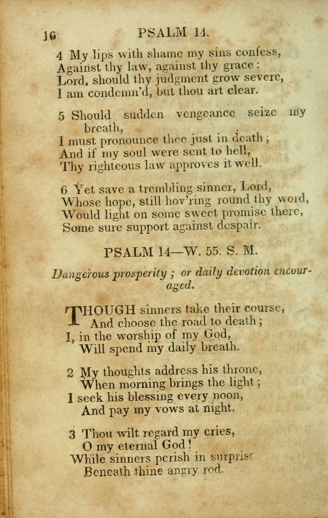 Hymns and Spiritual Songs, Original and Selected, for the Use of Christians. (8th ed.) page 13