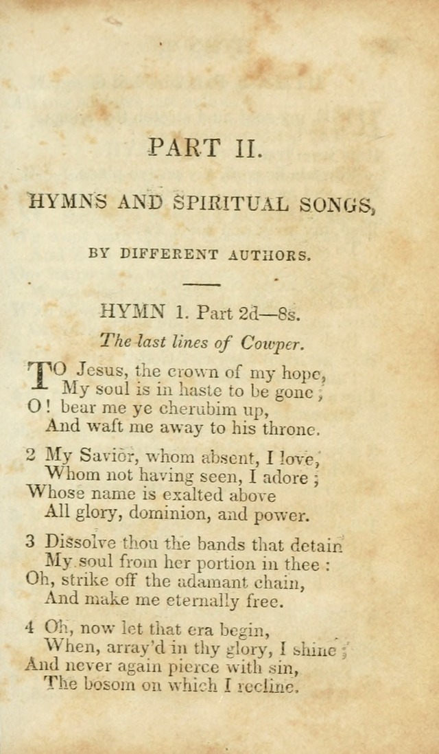 Hymns and Spiritual Songs, Original and Selected, for the Use of Christians. (8th ed.) page 136