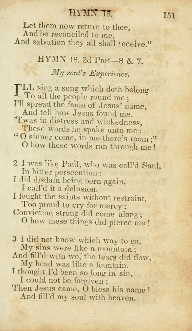Hymns and Spiritual Songs, Original and Selected, for the Use of Christians. (8th ed.) page 156