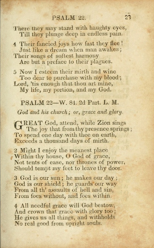 Hymns and Spiritual Songs, Original and Selected, for the Use of Christians. (8th ed.) page 20