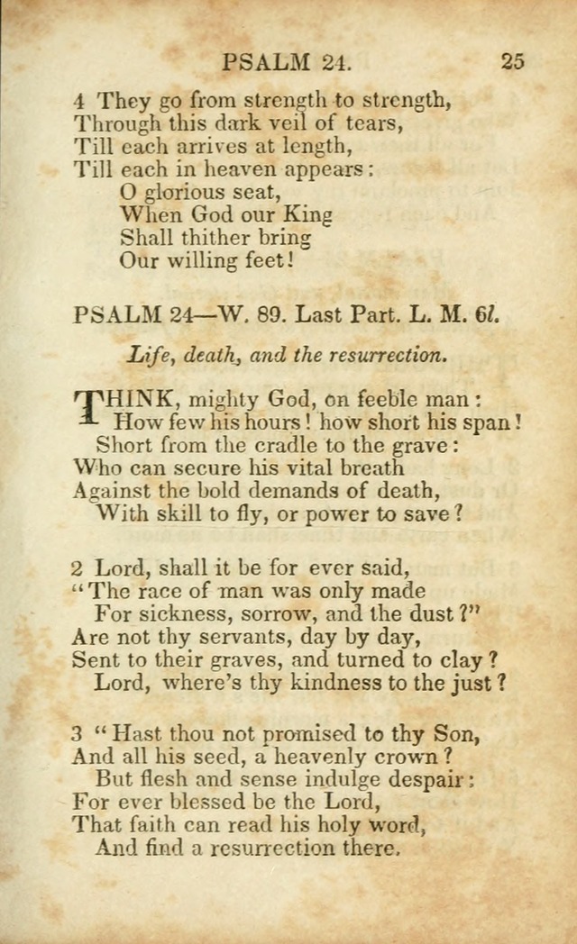 Hymns and Spiritual Songs, Original and Selected, for the Use of Christians. (8th ed.) page 22