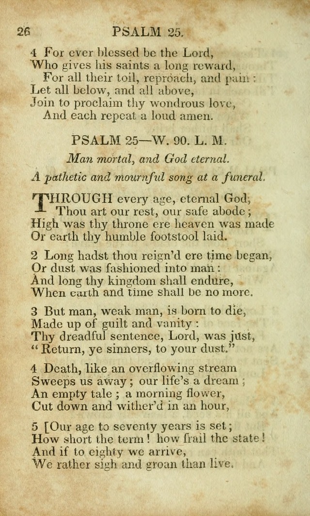 Hymns and Spiritual Songs, Original and Selected, for the Use of Christians. (8th ed.) page 23