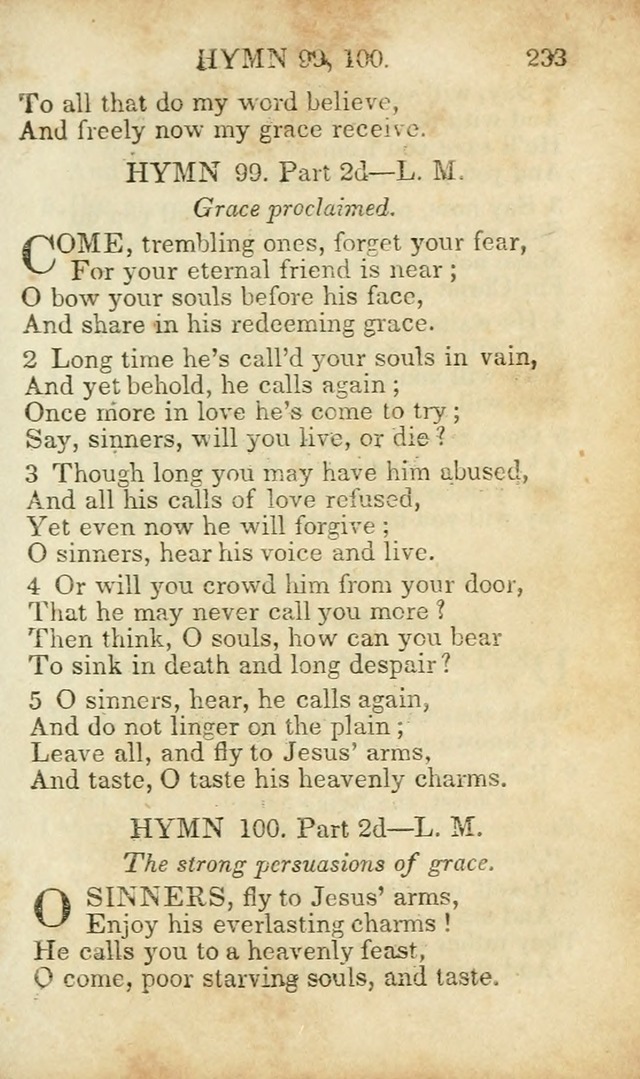Hymns and Spiritual Songs, Original and Selected, for the Use of Christians. (8th ed.) page 238