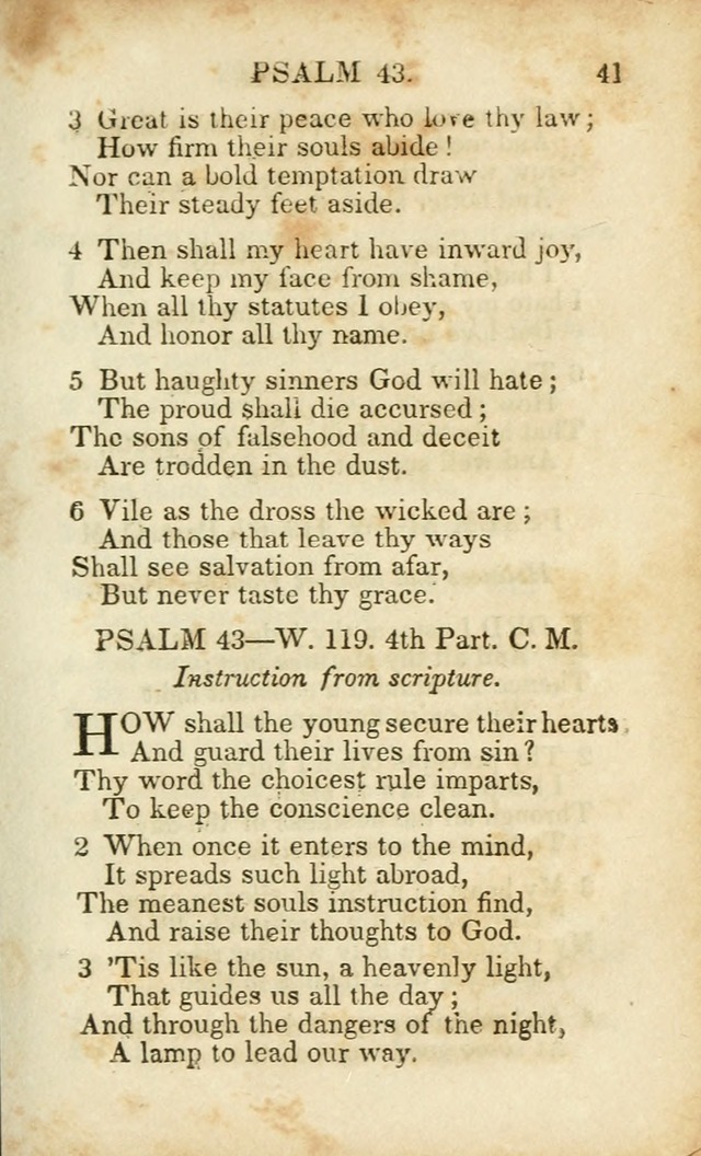 Hymns and Spiritual Songs, Original and Selected, for the Use of Christians. (8th ed.) page 38