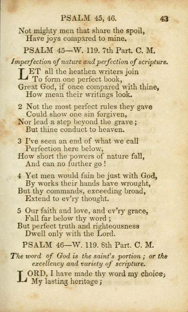 Hymns and Spiritual Songs, Original and Selected, for the Use of Christians. (8th ed.) page 40