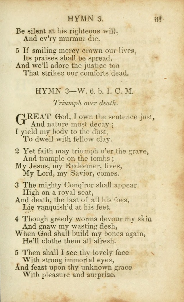 Hymns and Spiritual Songs, Original and Selected, for the Use of Christians. (8th ed.) page 58