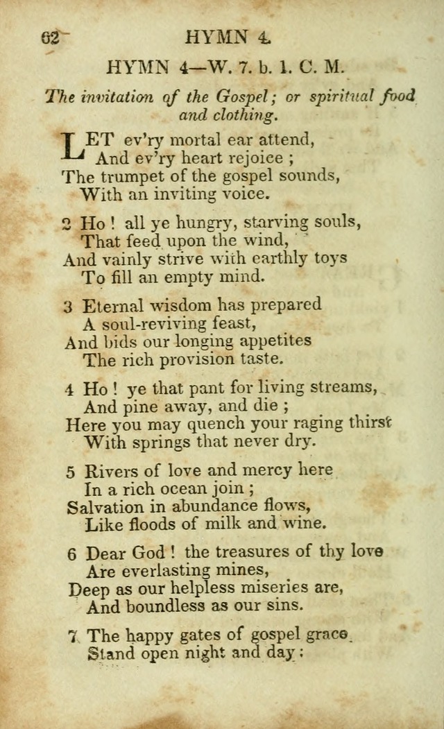 Hymns and Spiritual Songs, Original and Selected, for the Use of Christians. (8th ed.) page 59