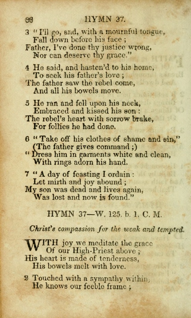 Hymns and Spiritual Songs, Original and Selected, for the Use of Christians. (8th ed.) page 89