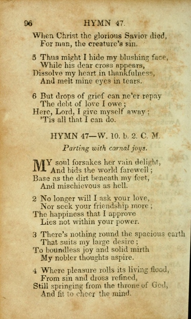 Hymns and Spiritual Songs, Original and Selected, for the Use of Christians. (8th ed.) page 97