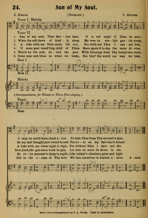 Hymnal for Soldiers and Sailors: for the public and private use of the Soldiers and Sailors page 24