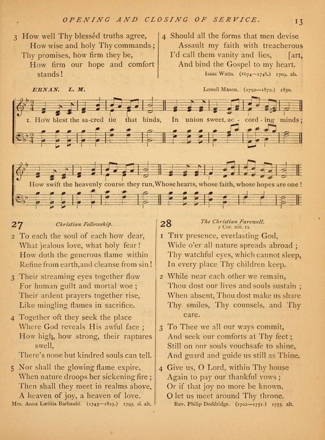 Hymns and Songs for Social and Sabbath Worship page 14