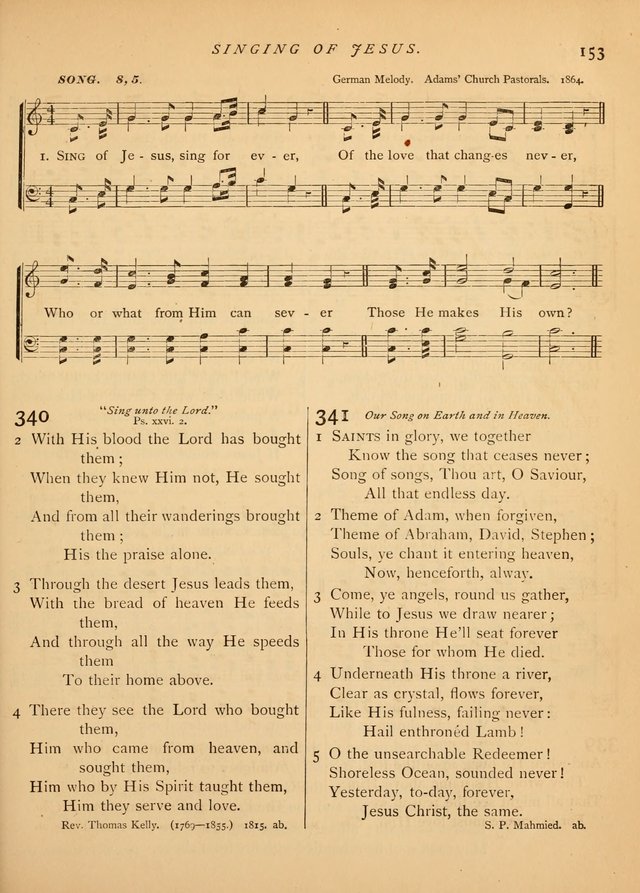 Hymns and Songs for Social and Sabbath Worship page 158