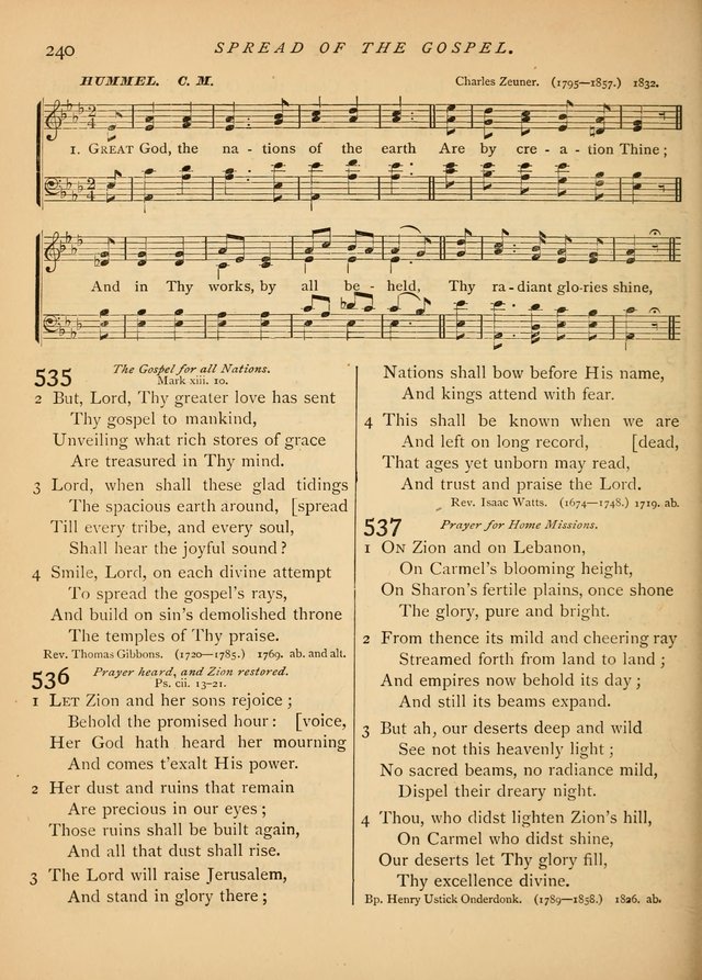 Hymns and Songs for Social and Sabbath Worship page 247