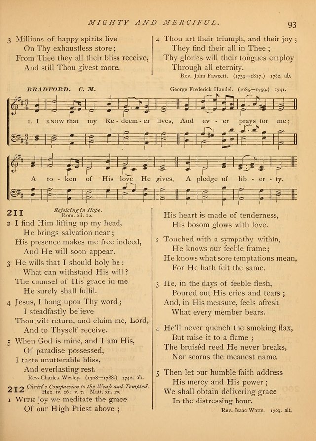 Hymns and Songs for Social and Sabbath Worship page 96