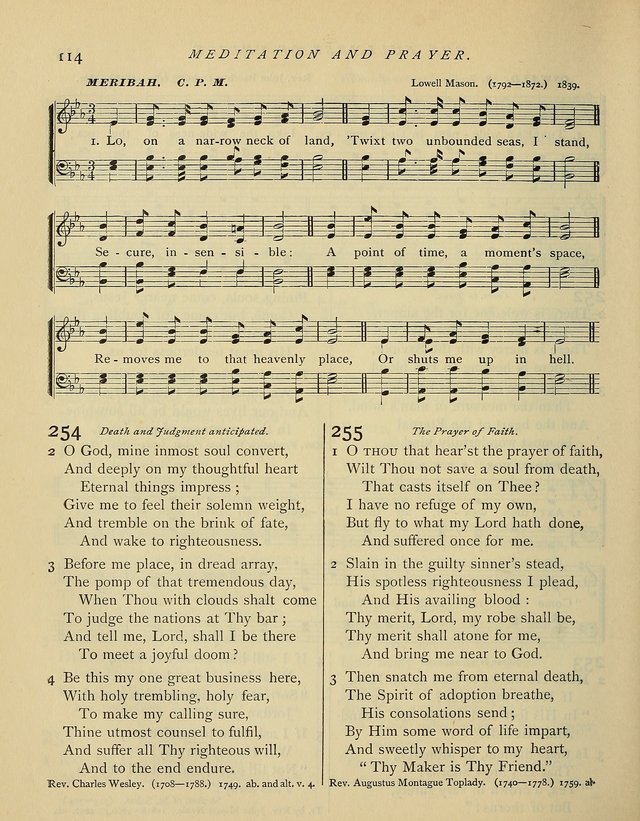Hymns and Songs for Social and Sabbath Worship. (Rev. ed.) page 114