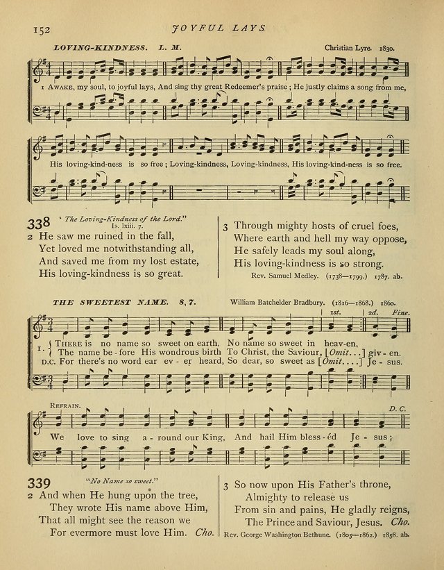 Hymns and Songs for Social and Sabbath Worship. (Rev. ed.) page 152