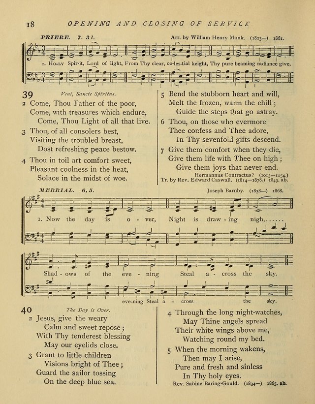 Hymns and Songs for Social and Sabbath Worship. (Rev. ed.) page 18