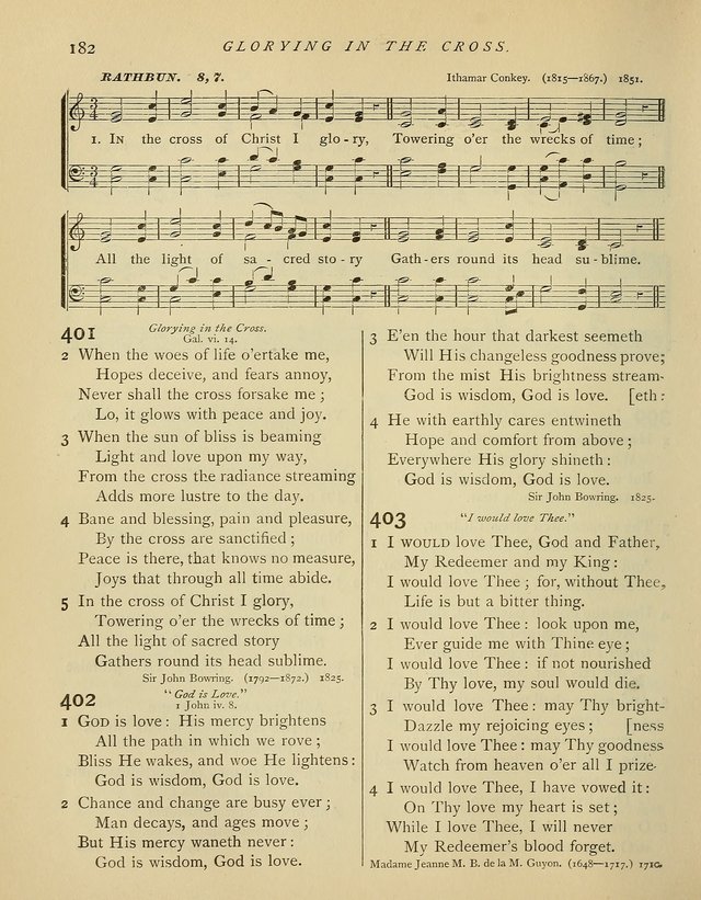 Hymns and Songs for Social and Sabbath Worship. (Rev. ed.) page 182