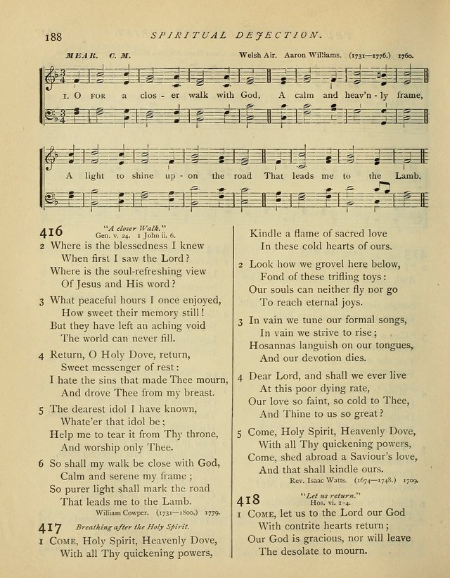 Hymns and Songs for Social and Sabbath Worship. (Rev. ed.) page 188