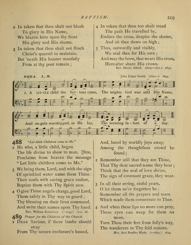 Hymns and Songs for Social and Sabbath Worship. (Rev. ed.) page 219