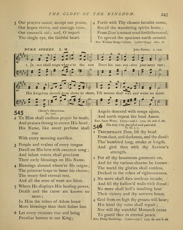 Hymns and Songs for Social and Sabbath Worship. (Rev. ed.) page 243