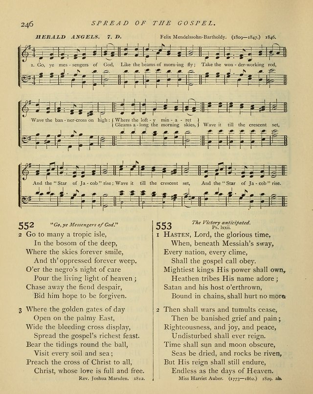 Hymns and Songs for Social and Sabbath Worship. (Rev. ed.) page 246