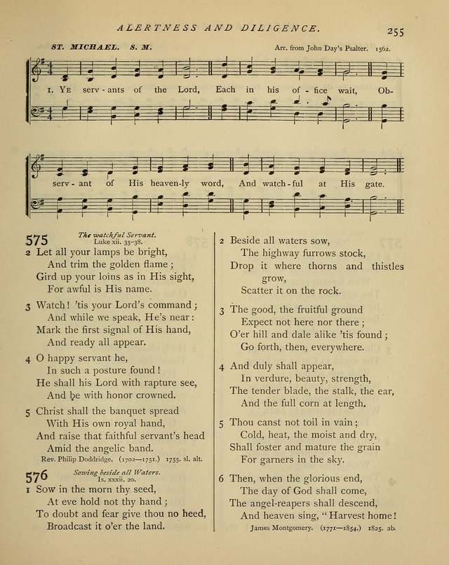 Hymns and Songs for Social and Sabbath Worship. (Rev. ed.) page 255