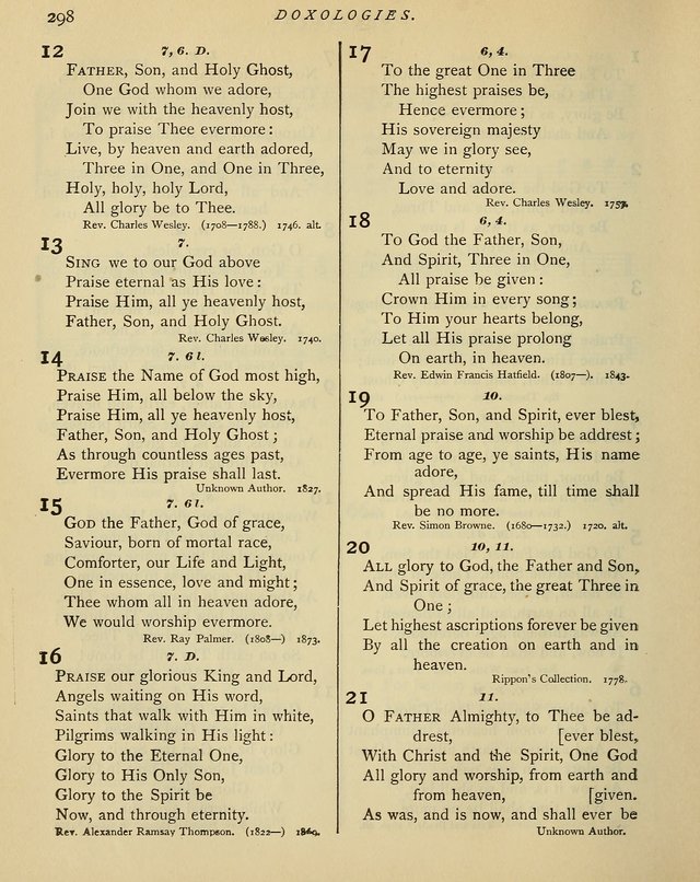 Hymns and Songs for Social and Sabbath Worship. (Rev. ed.) page 298