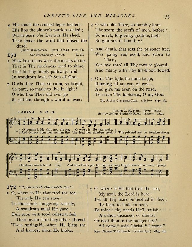 Hymns and Songs for Social and Sabbath Worship. (Rev. ed.) page 75