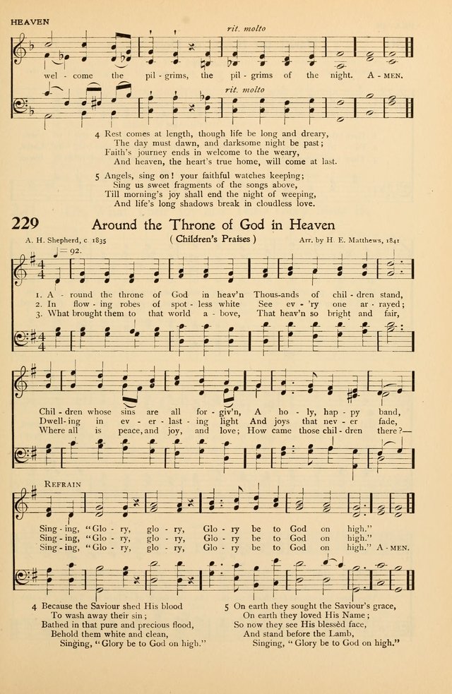 Hymns and Songs for the Sunday School page 227