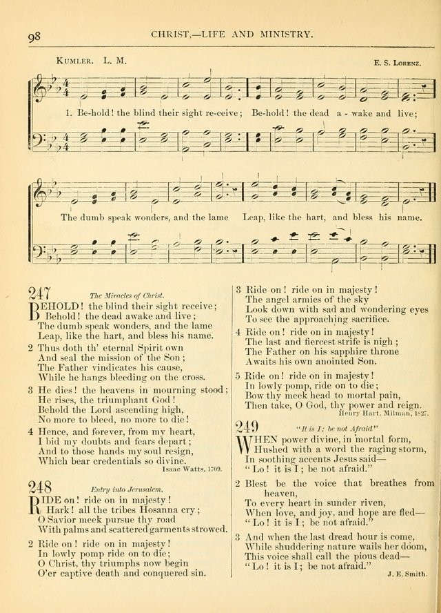 Hymns for the Sanctuary and Social Worship: with tunes page 100