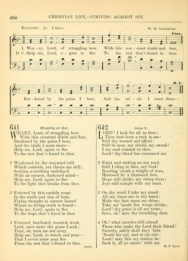 Hymns for the Sanctuary and Social Worship: with tunes page 260